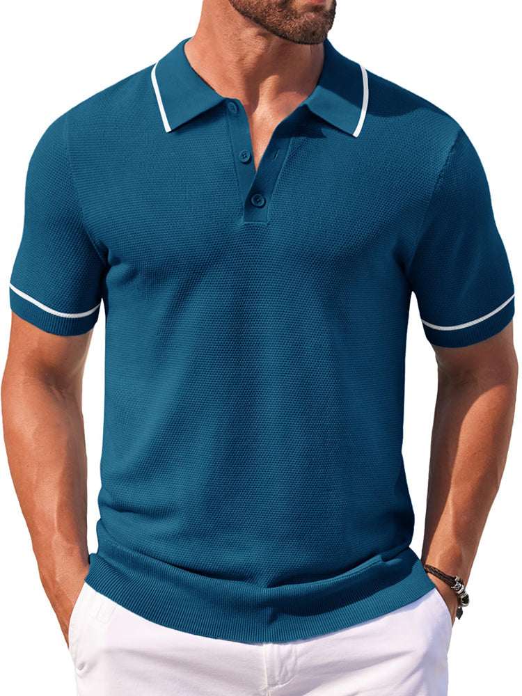 Math - Leisure Knit Golf Polo