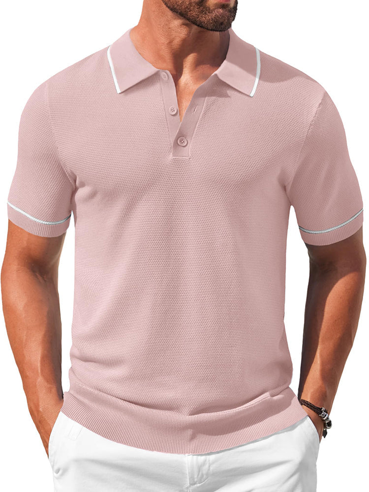 Math - Leisure Knit Golf Polo
