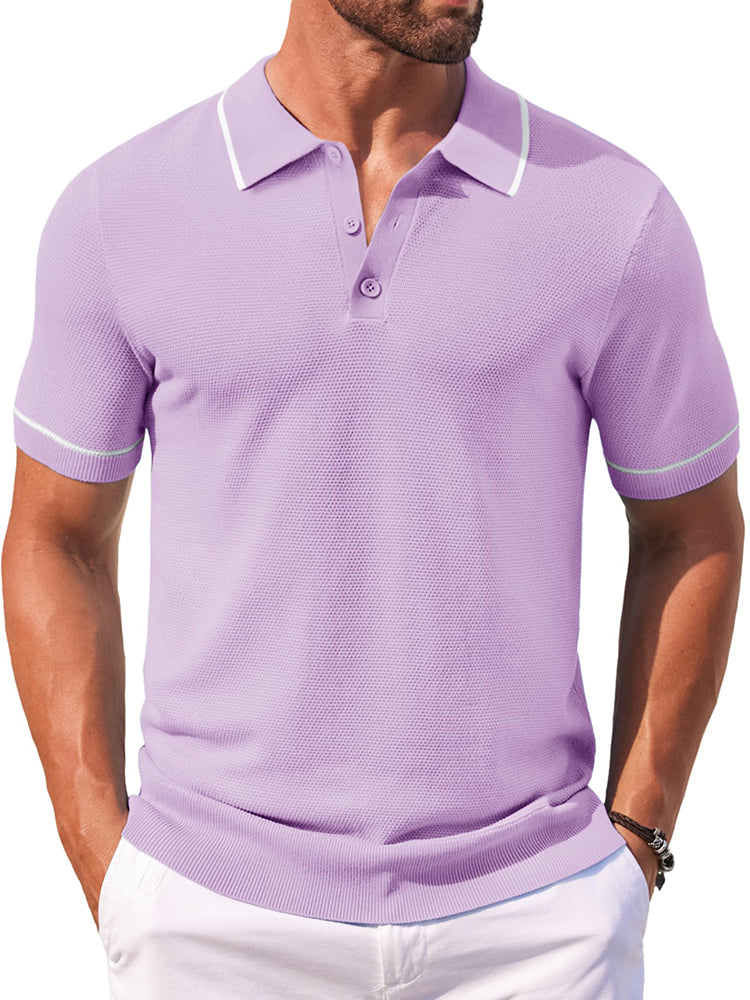 Math - Leisure Knit Golf Polo
