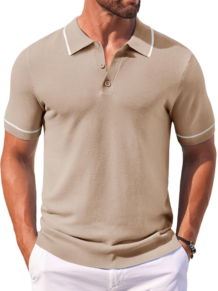 Math - Leisure Knit Golf Polo