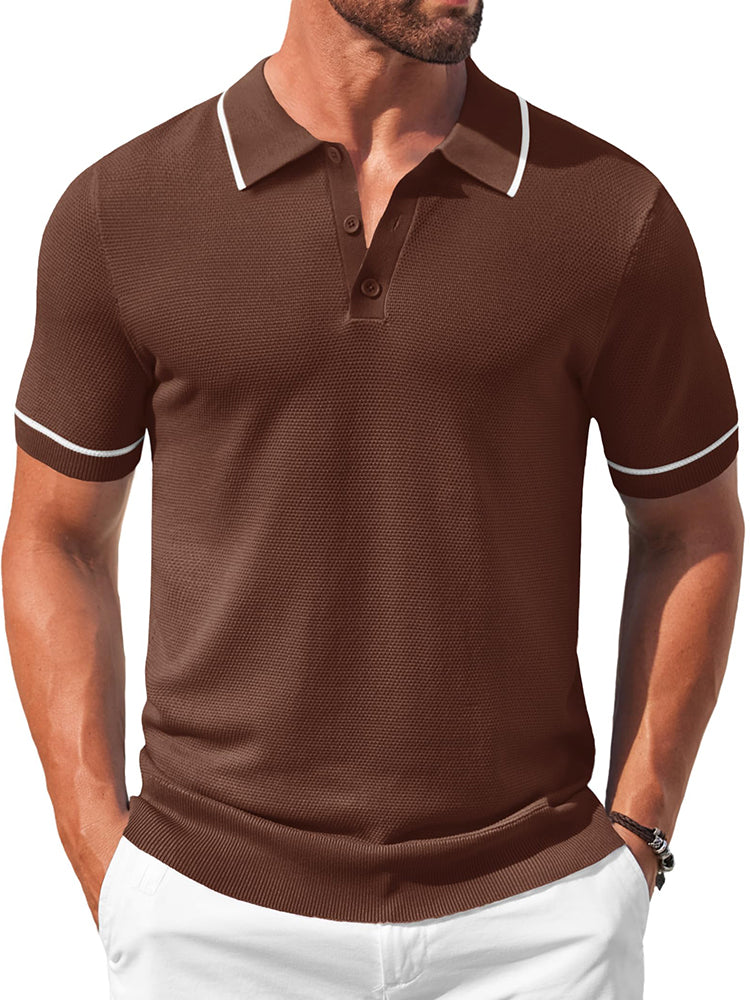 Math - Leisure Knit Golf Polo