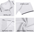 Miller - Modern Knit Zipper Polo