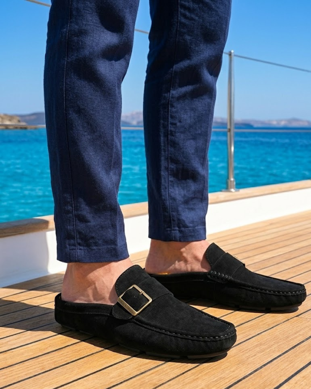 Clay - Relaxed Slip-on Mule Loafers