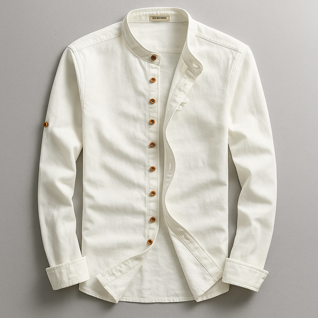 Abram - Modern Casual Button-Up Shirt