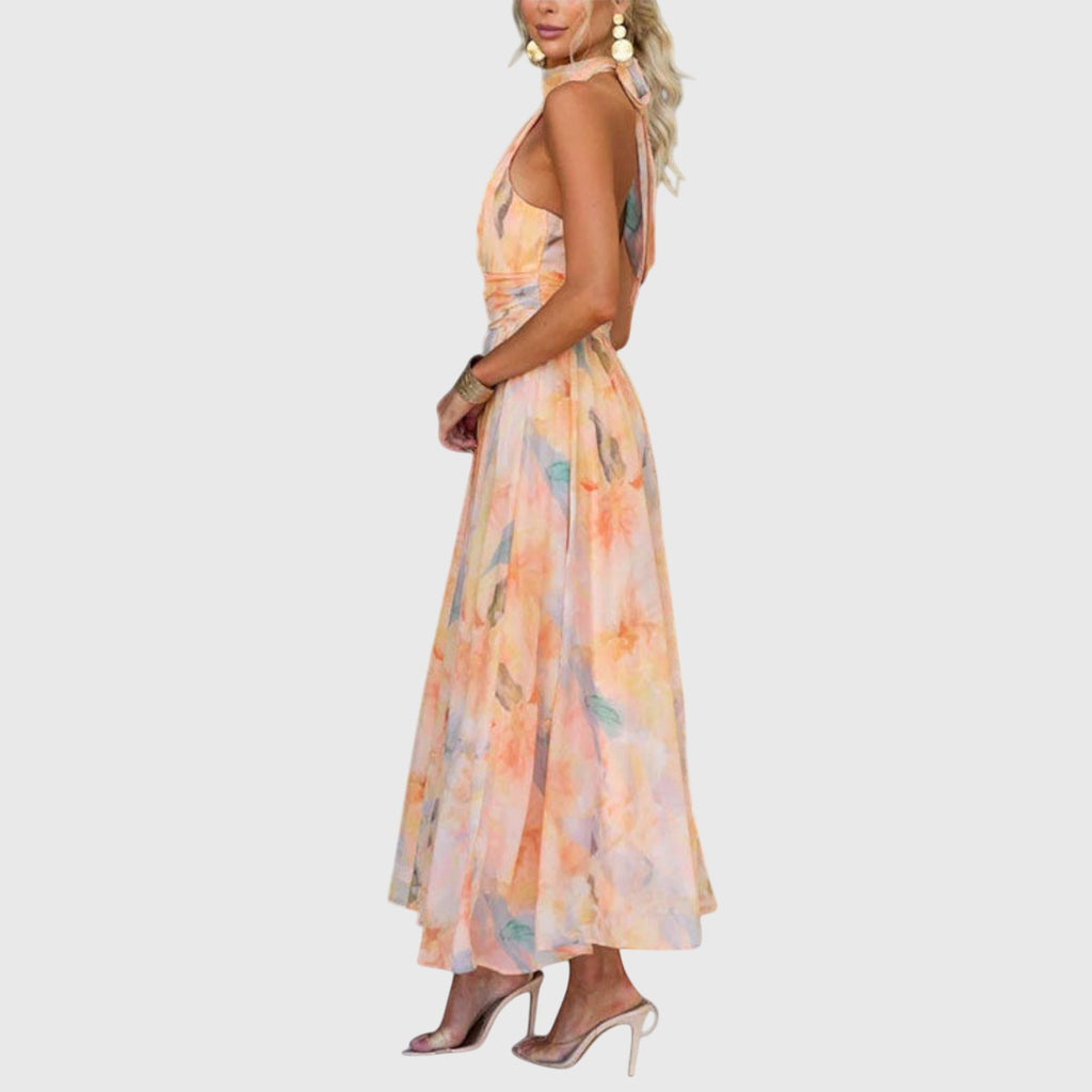 Haven | Halter Neck Maxi Dress
