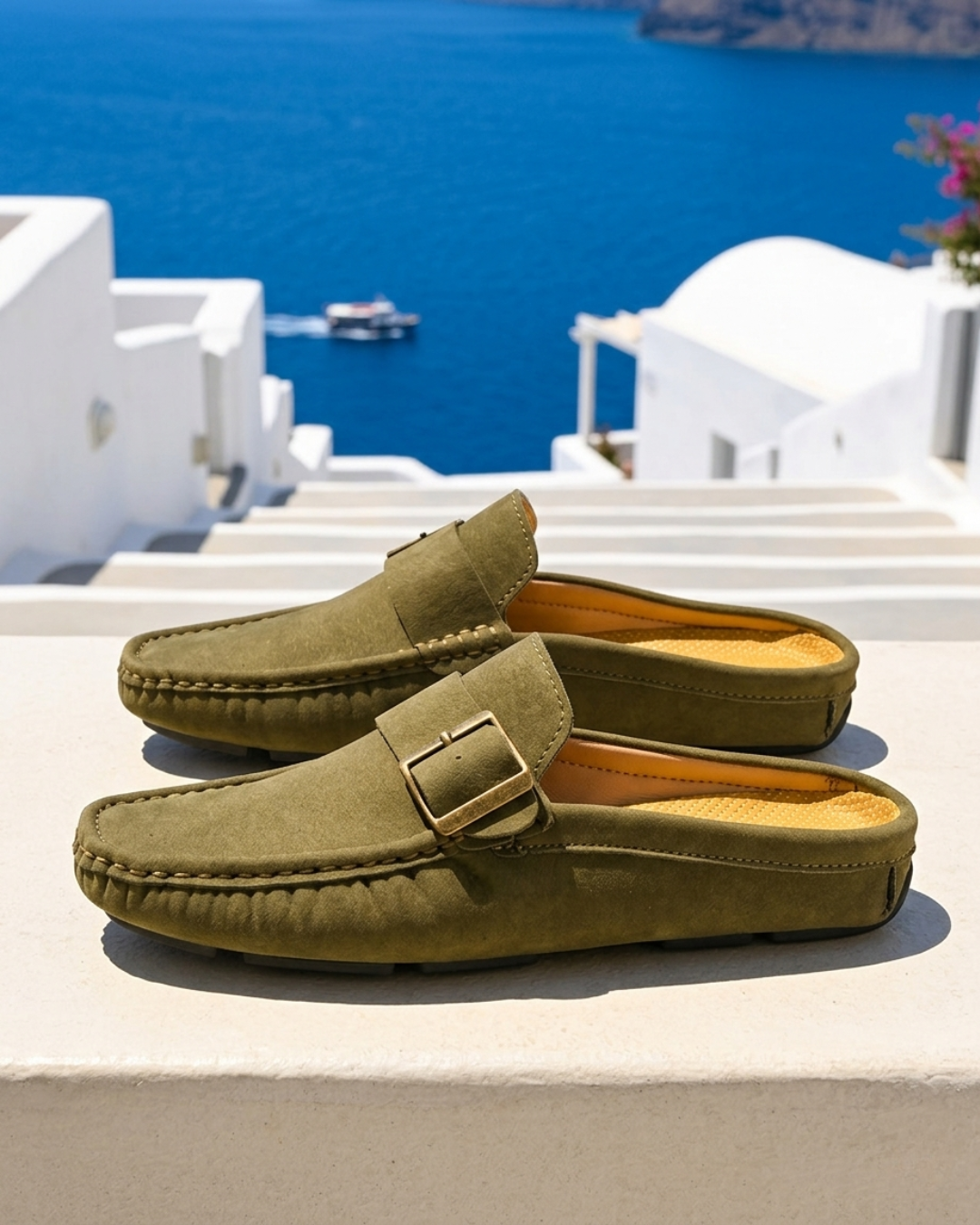 Clay - Relaxed Slip-on Mule Loafers