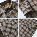 Jeff - Classic Plaid Button-Up Shirt