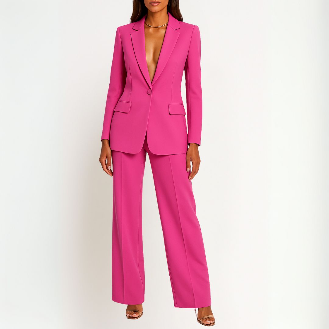 Selene | Elegant Blazer &amp; Trousers Set