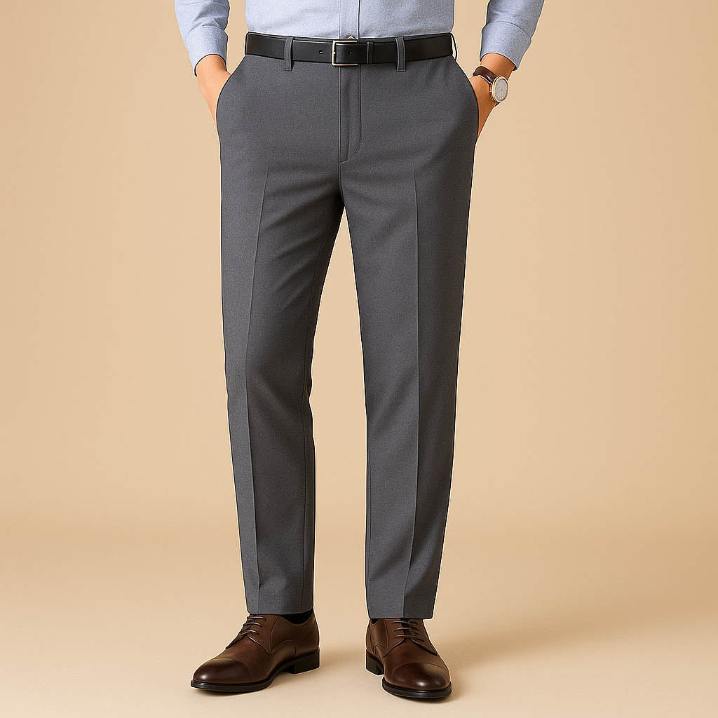Felix - Stretchy Fit Pleated Suit Pants