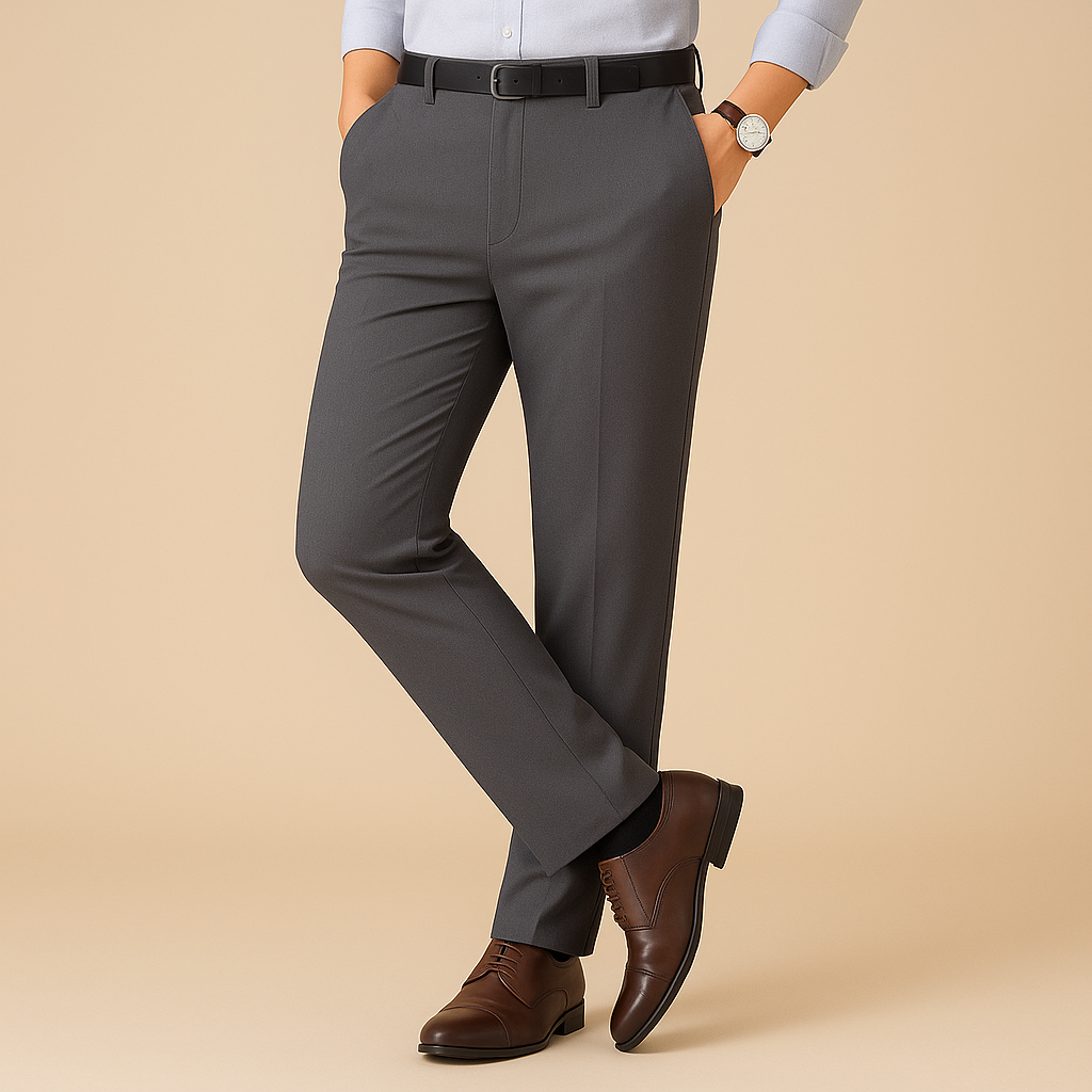 Felix - Stretchy Fit Pleated Suit Pants