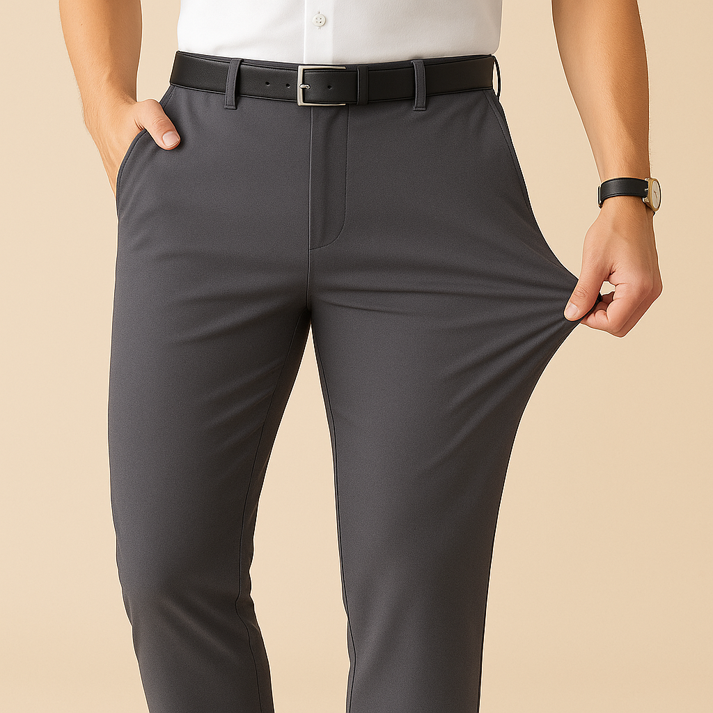 Felix - Stretchy Fit Pleated Suit Pants