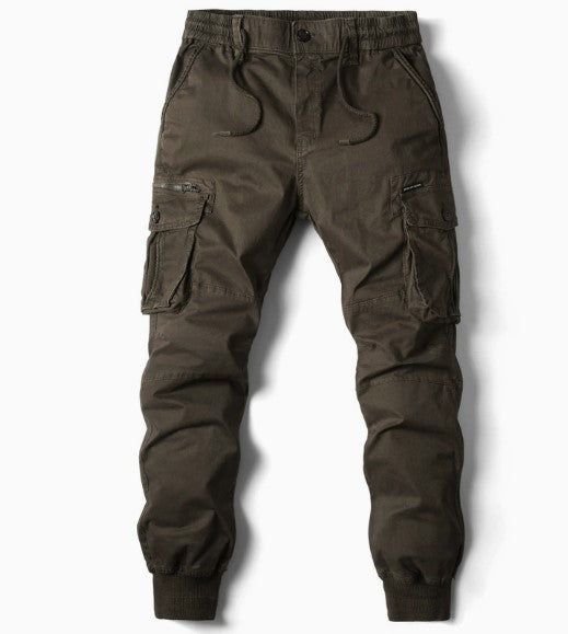 Carl - Casual Elastic Waist Jogger Pants