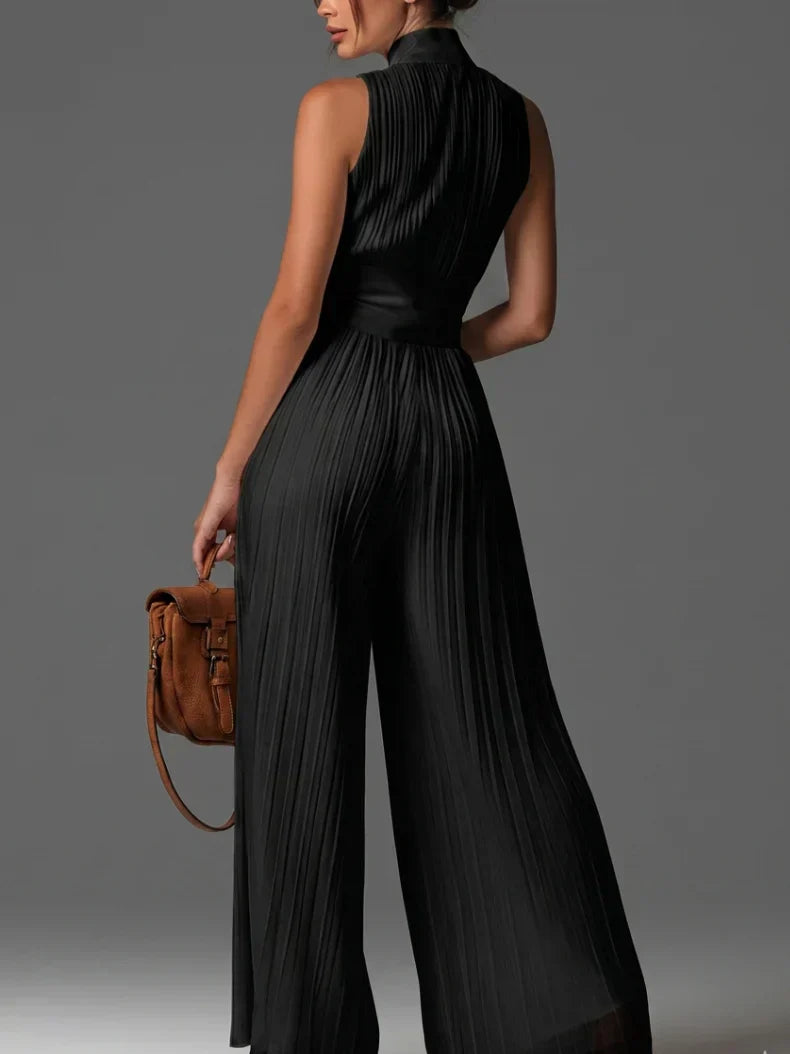 Celeste Pleated Jumpsuit