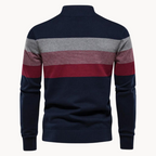 Callen - Stretch Knit Quarter-Zip Sweater