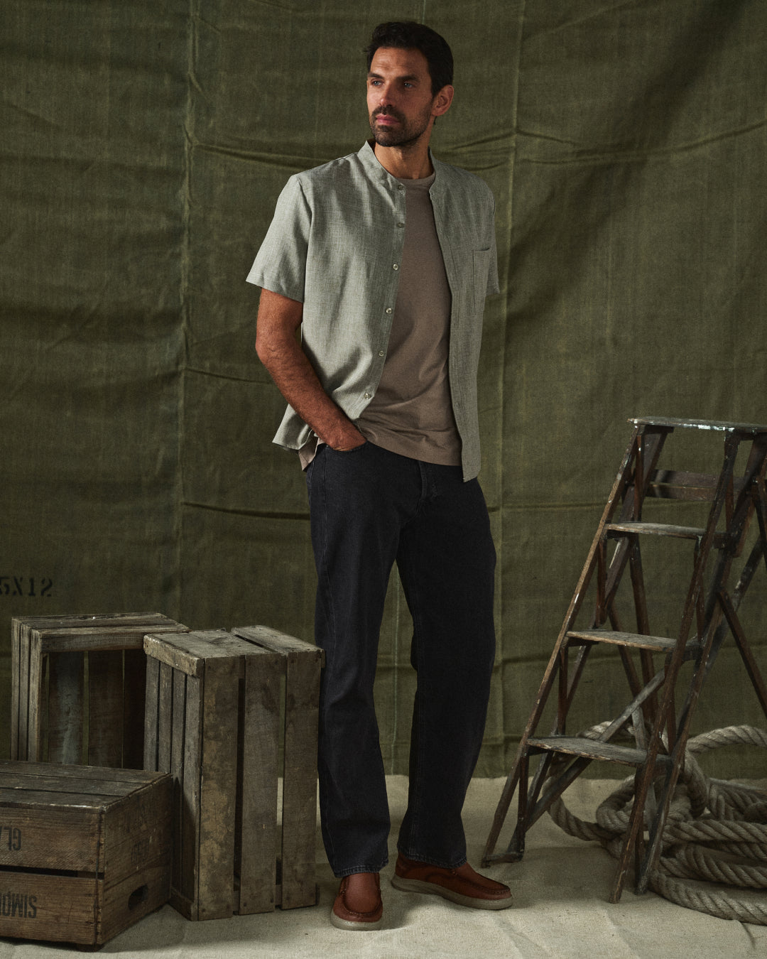 Ulysses - Relaxed Summer Button-Up Shirt