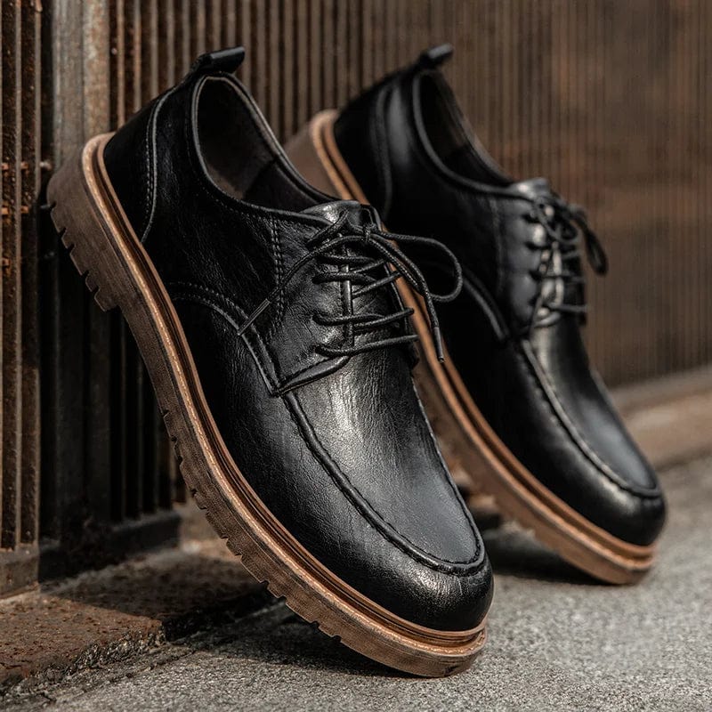 Harley - Classic Leather Lace-Up Shoes