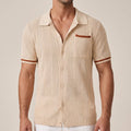 Ollie -  Short Sleeve Camp Collar Shirt
