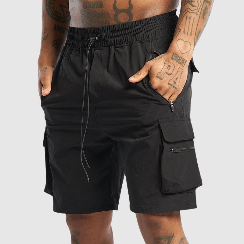 Wendon -  Elasticated Waistband  Cargo Shorts