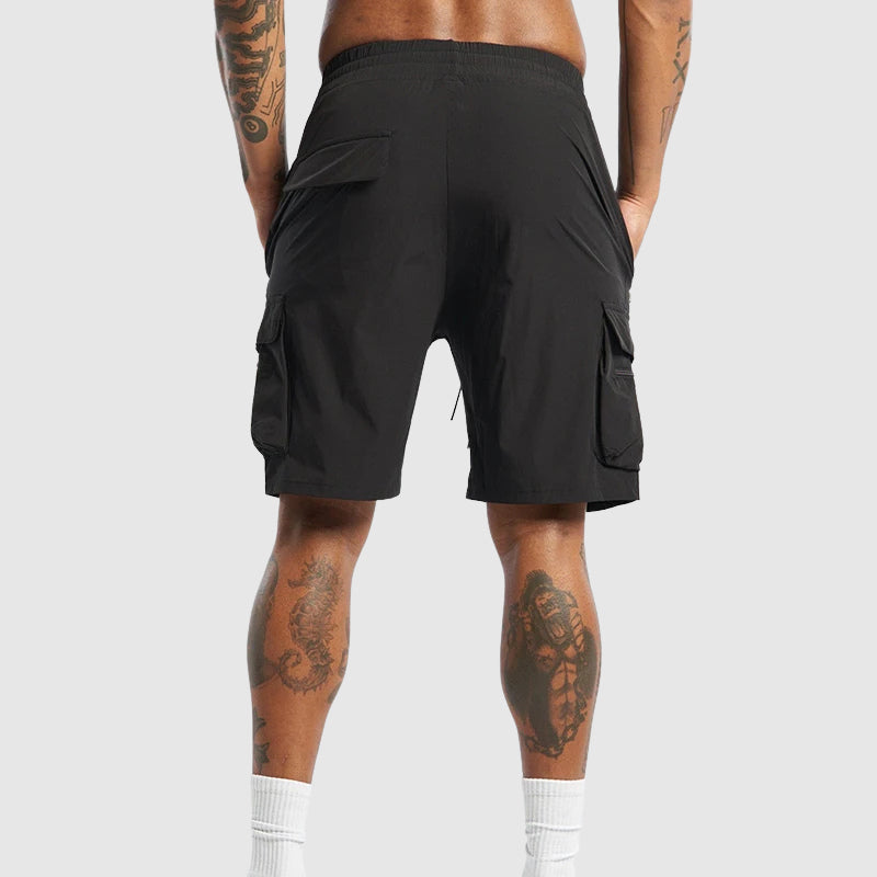 Wendon -  Elasticated Waistband  Cargo Shorts
