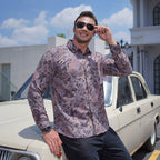 Howard - Modern Botanical Casual Shirt