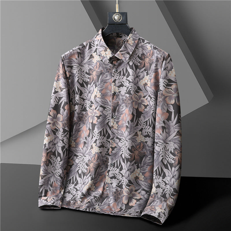 Howard - Modern Botanical Casual Shirt