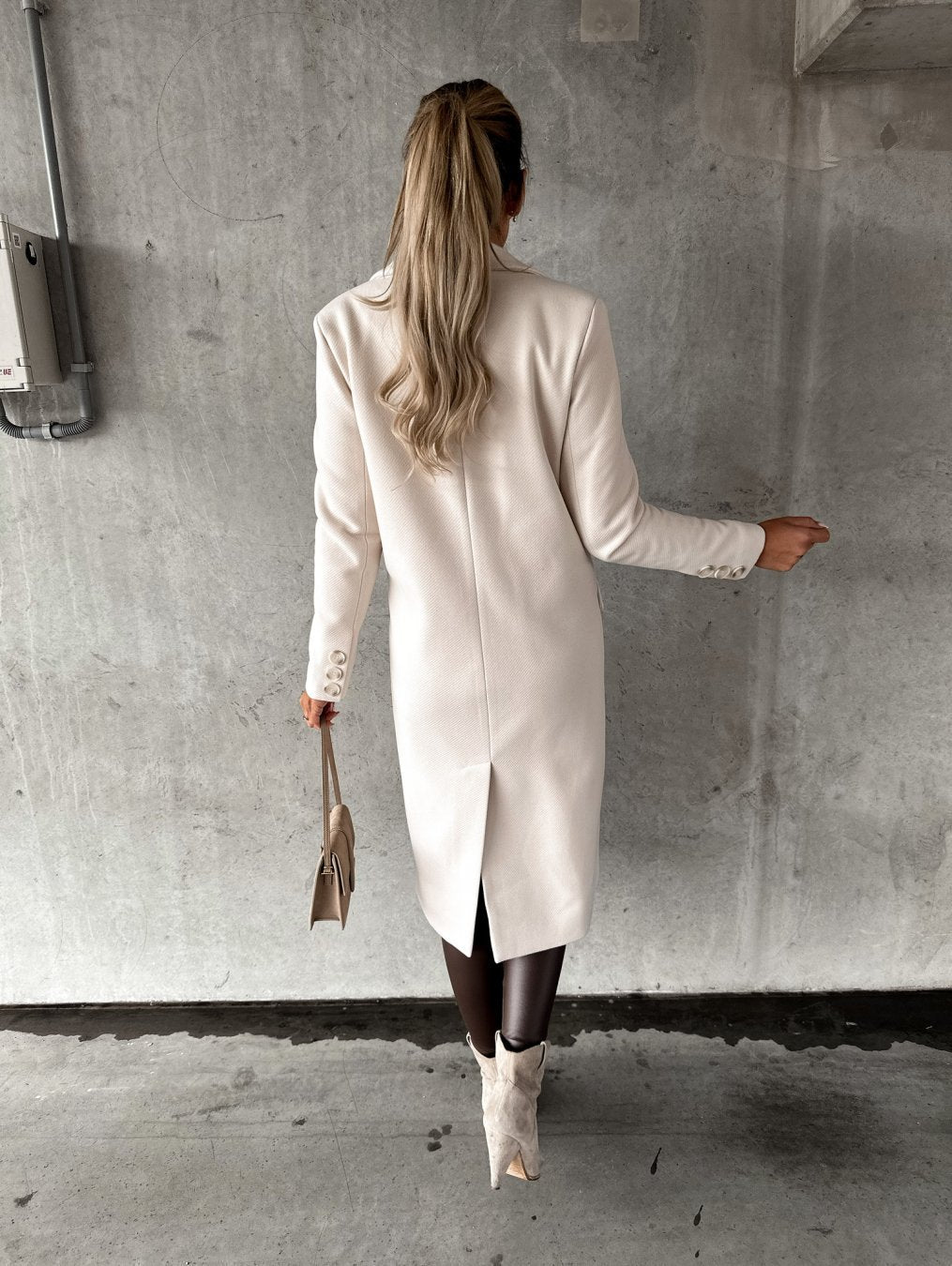 Elara | Elegant Long Coat
