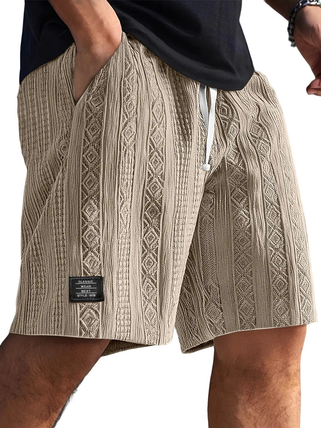 Brock - Diamond Knit Lounge Shorts