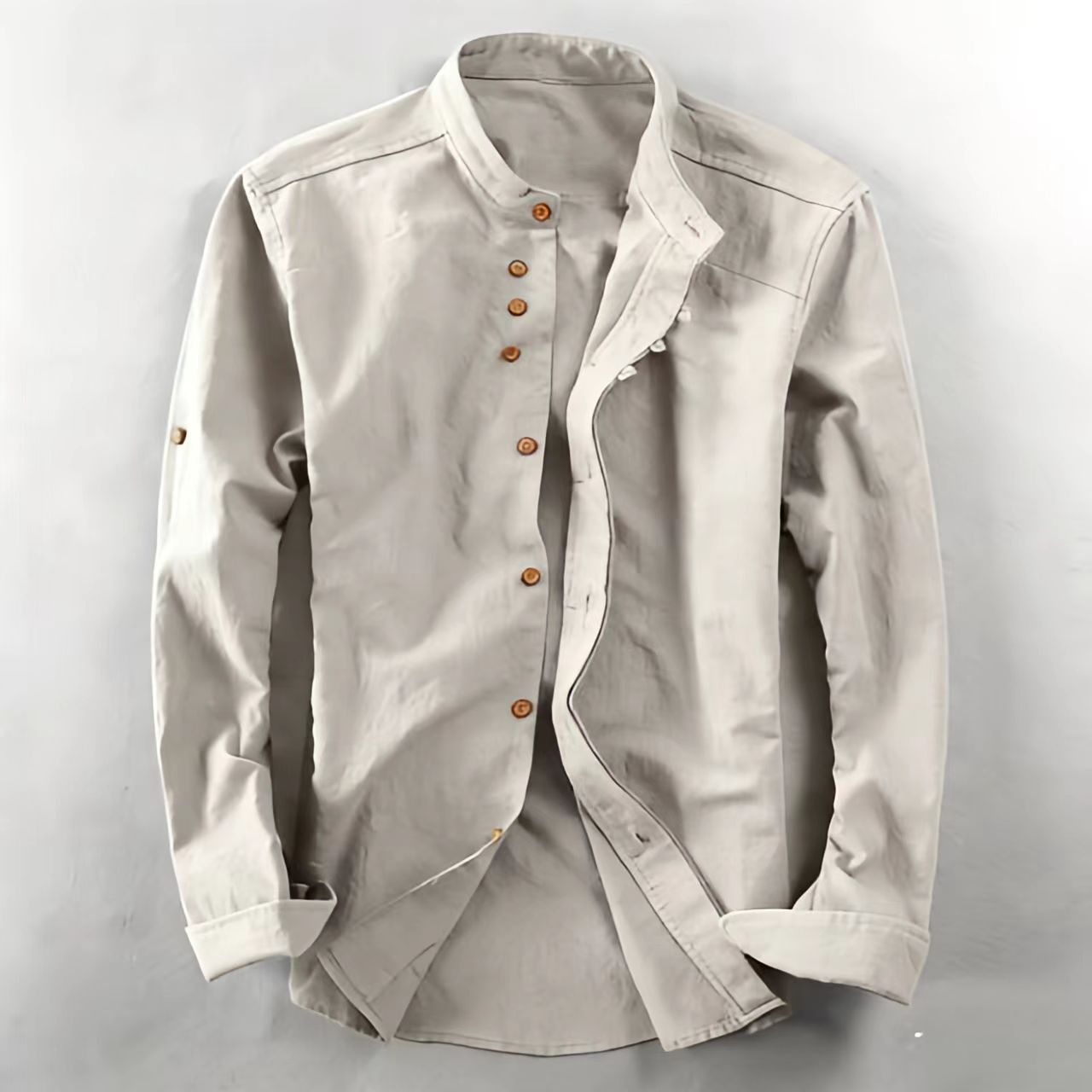 Abram - Modern Casual Button-Up Shirt