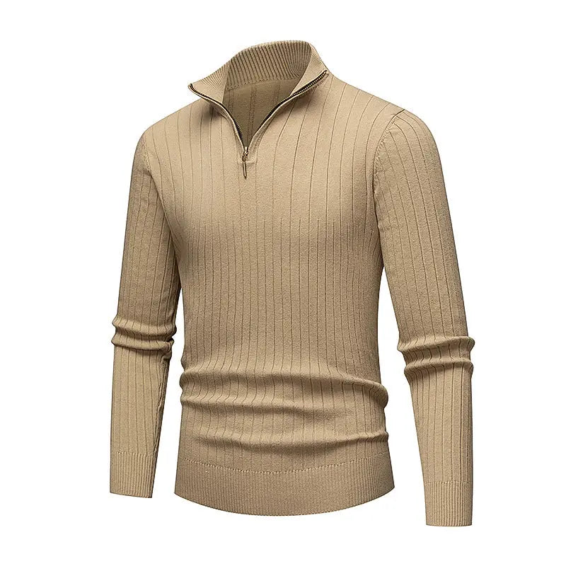 Beckham - Slim Fit Casual Knit Sweater