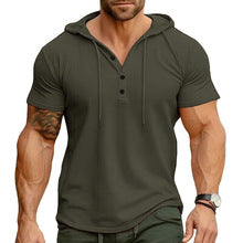 Rhett - Relaxed Fit Henley Hoodie