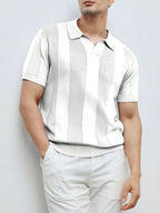 Zyne - Breathable Knit Polo Tee