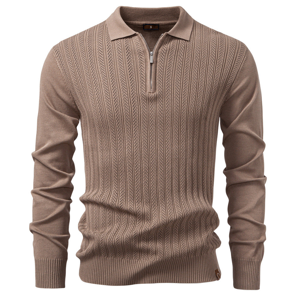 Colby - Timeless Half-Zip Knit Sweater