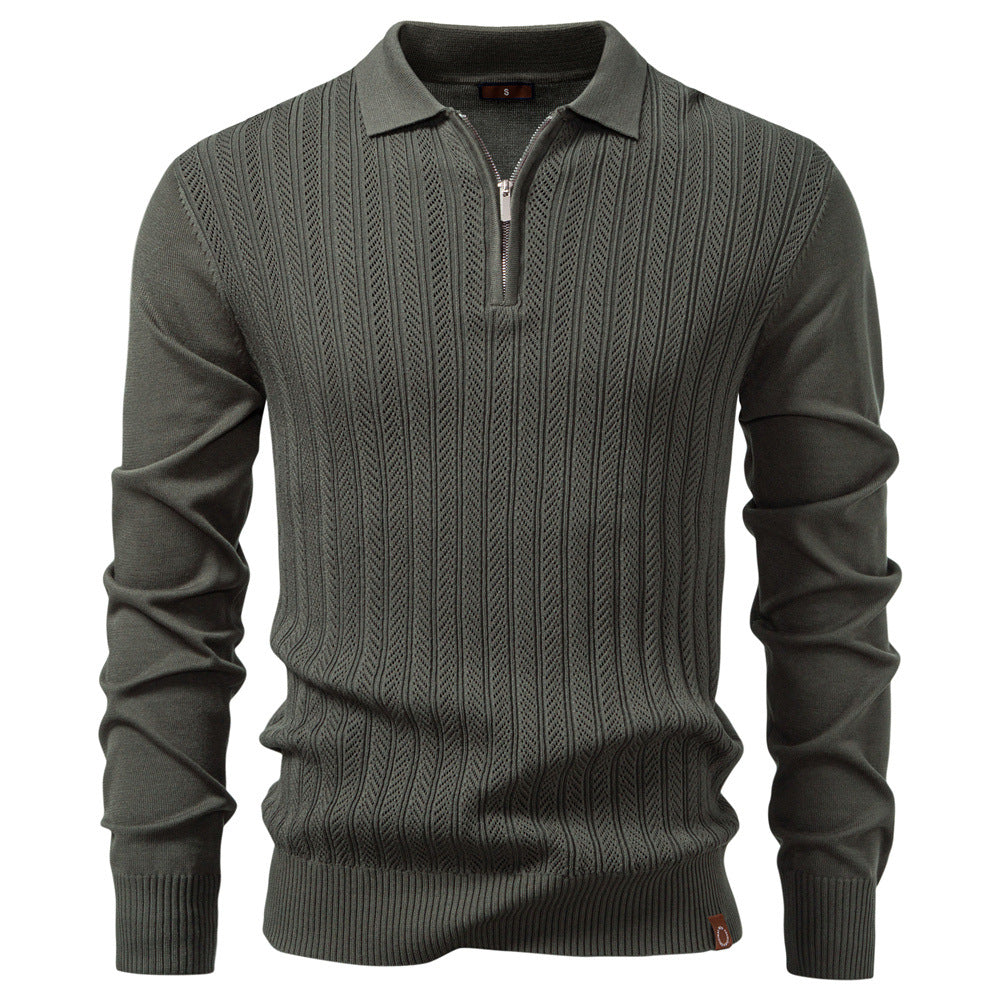 Colby - Timeless Half-Zip Knit Sweater
