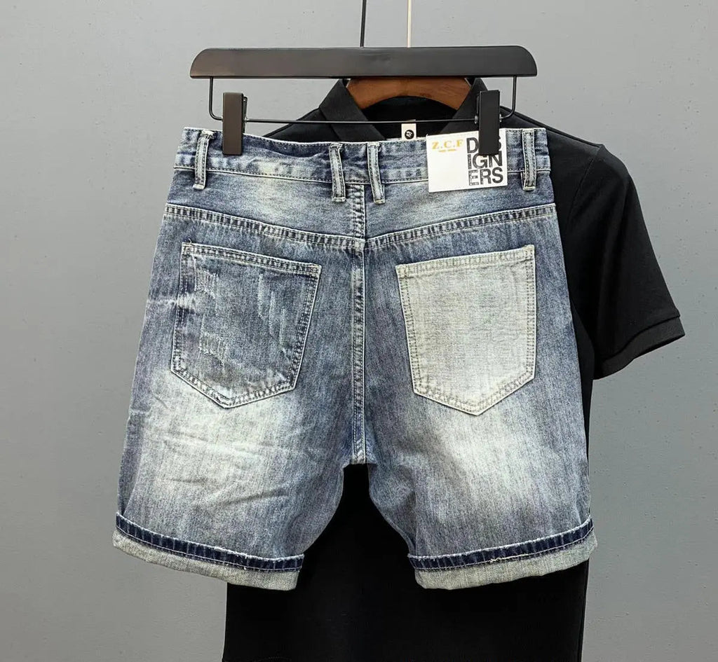 Weston - Vintage Blue Denim Shorts