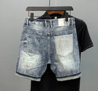 Weston - Vintage Blue Denim Shorts