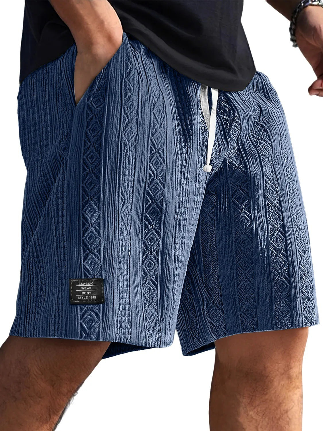 Brock - Diamond Knit Lounge Shorts
