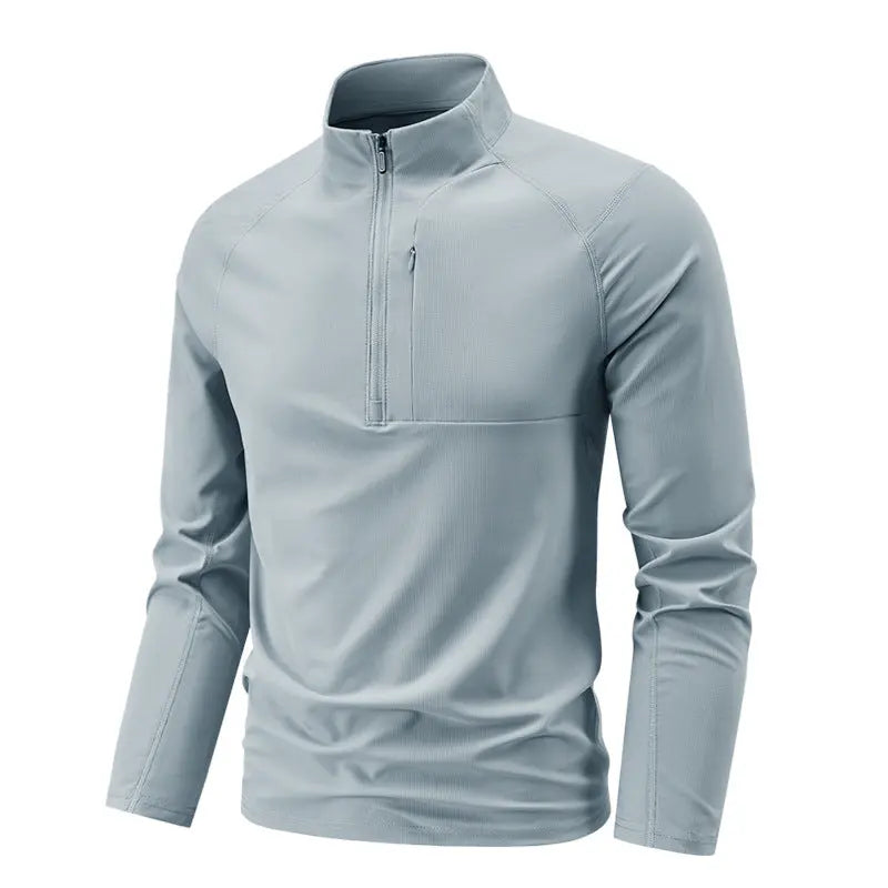 Dalton - Sport Fit Zip Active Tee