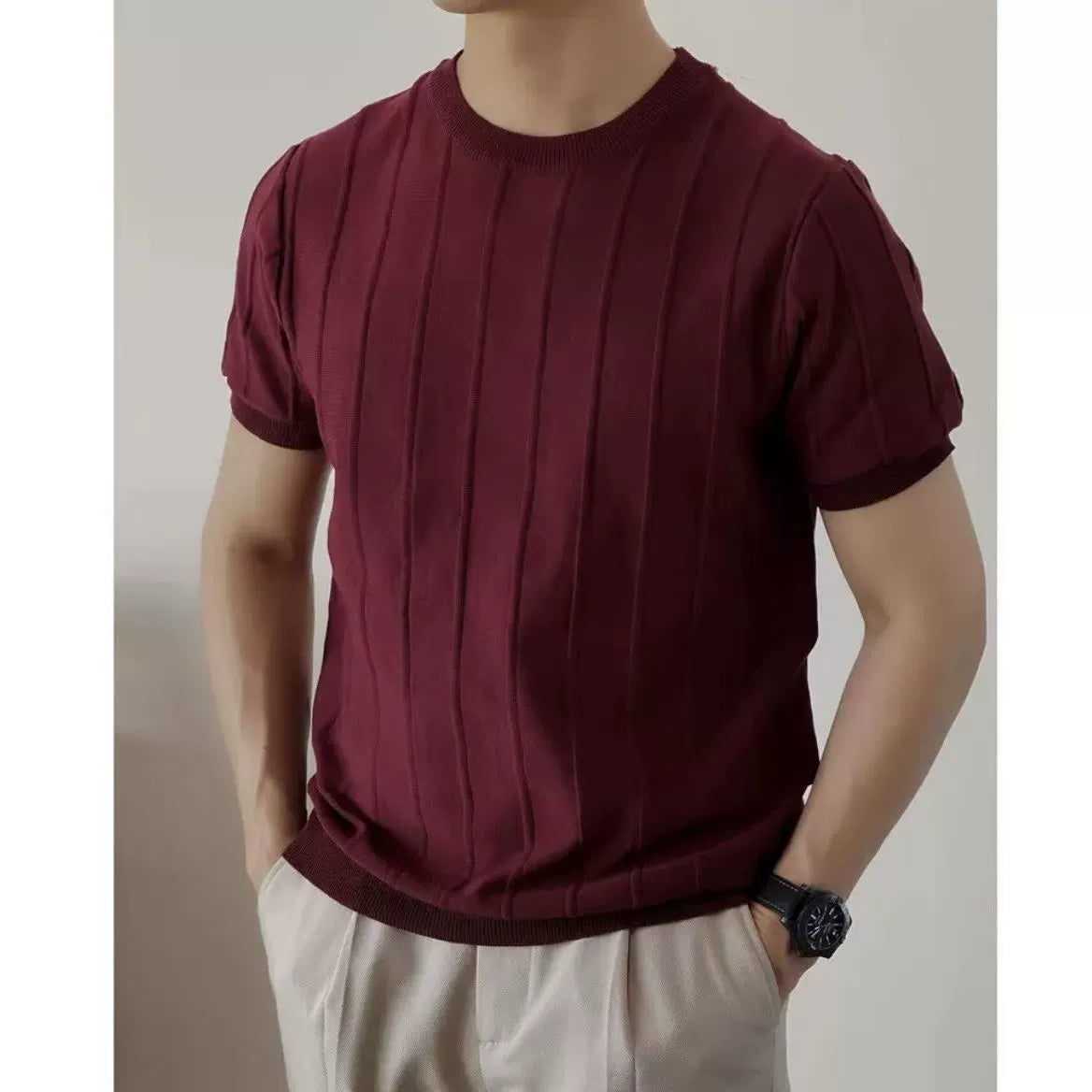 Gary - Timeless Luxury Basic T-Shirt
