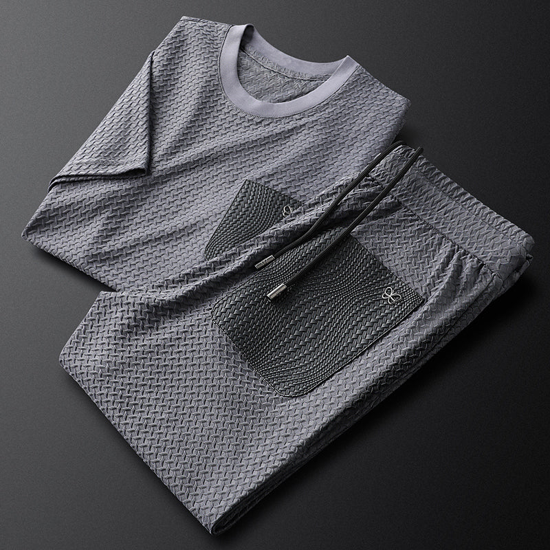 Vernon - Modern Jacquard Lounge Set