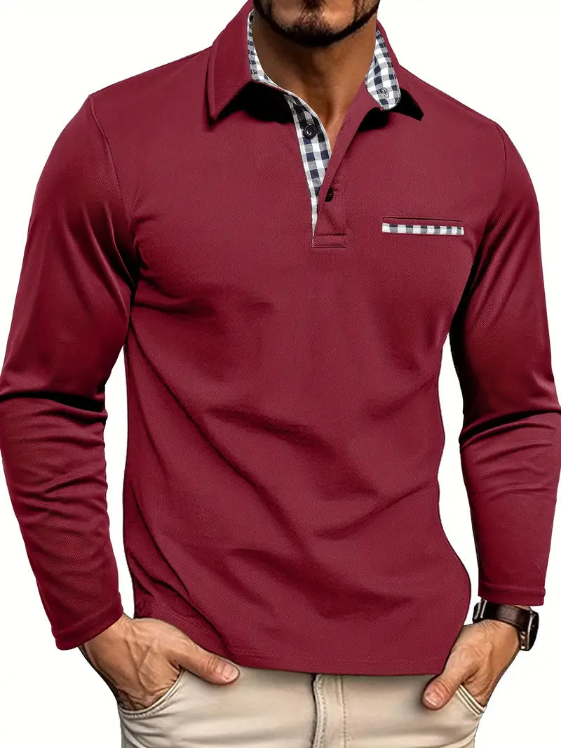 Tobias - Classic Long Sleeve Polo