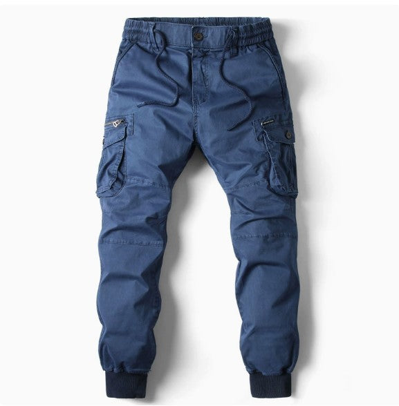 Carl - Casual Elastic Waist Jogger Pants