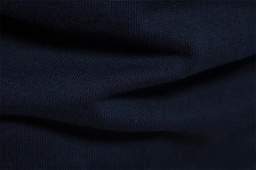 Callen - Stretch Knit Quarter-Zip Sweater