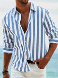 Harald - Everyday Striped Button-Up Shirt