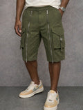 Franky -  Zipper Design Cargo Shorts