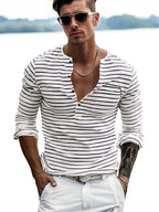 Mike - Comfy Stripe Shirt