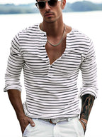 Mike - Comfy Stripe Shirt