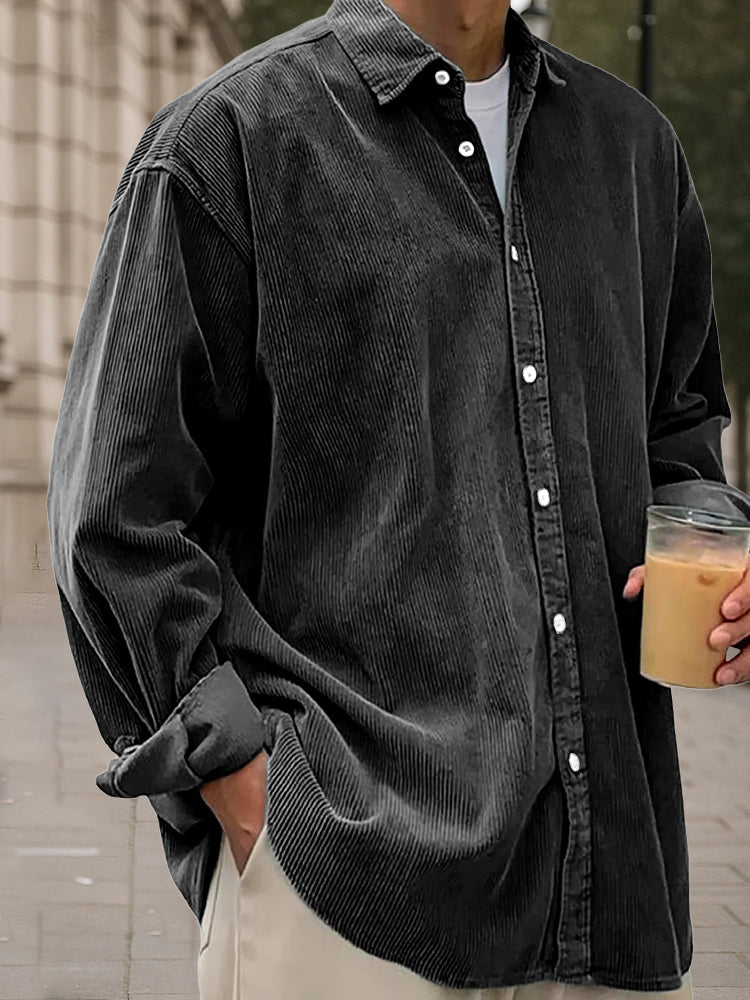 Blaine - Heritage Corduroy Long Sleeve  Shirt