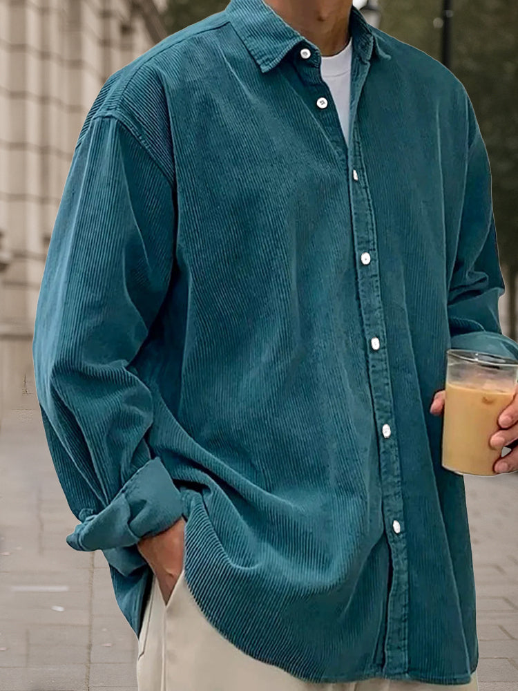 Blaine - Heritage Corduroy Long Sleeve  Shirt