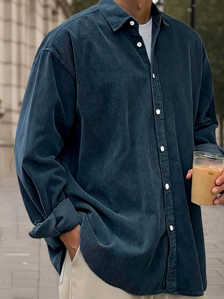 Blaine - Heritage Corduroy Long Sleeve  Shirt