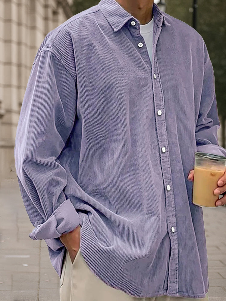 Blaine - Heritage Corduroy Long Sleeve  Shirt